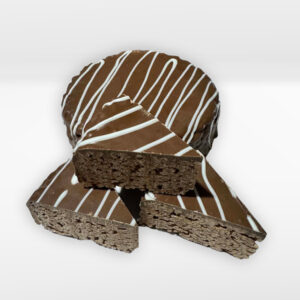 Double Carob Crackle Cake 8pc